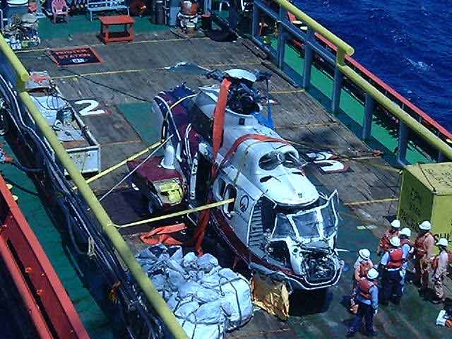helicopter crash, malaysia. photo - PPRuNe Forums